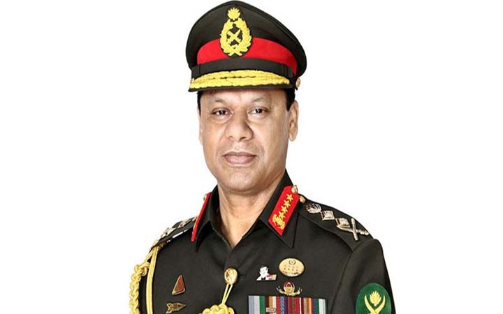 সিঙ্গাপুর গেলেন সেনাপ্রধান